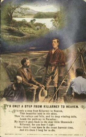 It's only a step from Killarney to Heaven. (2)
