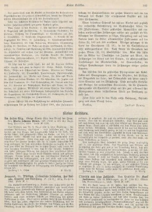 181-184 Kleine Kritiken