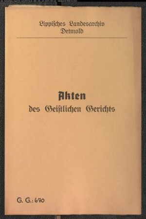 Ehefrau des entwichenen Küsters zu Schwalenberg Johann Henrich Gronemeyer gegen Krudup und Gronemeyer, wegen einer Vormundschaftsregelung; Zur Verwandtschaft gehören Conrad Arnold Krudup zu Salzuflen; Bartold Gronemeyer zu Salzuflen