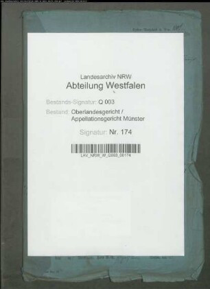Kötter Heinrich Schlaute zu Bauerschaft Börnste bei Dülmen ./. Herzog Rudolph von Croy zu Dülmen wegen Besitzstörung