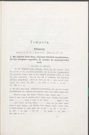 Tempora.