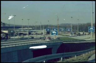 Weil - Basel: Grenzübergang von der Weiler Brücke