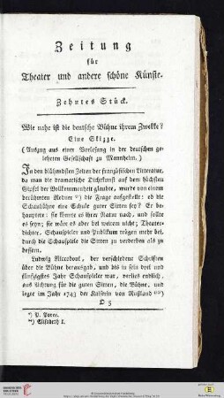 Zehntes Stueck