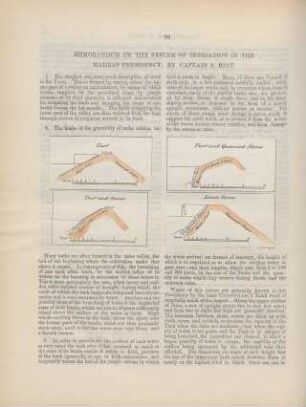 [XIII.] Memorandum on the system of irrigation in the Madras presidency, by Captain S. Best