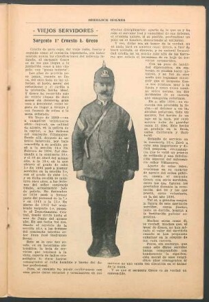 Viejos servidores - Sargento 1. Ernesto L. Greco