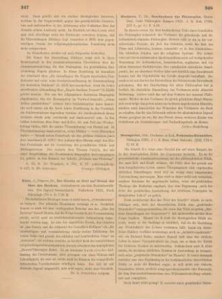 348 [Rezension] Hoekstra, T., Geschiedenis der Philosophie