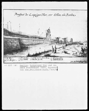 Leipziger Tor und innere Stadtmauer