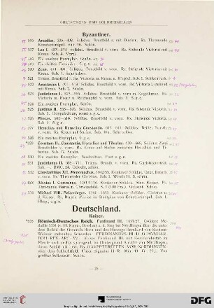 Kaiser (Nr. 535-547)
