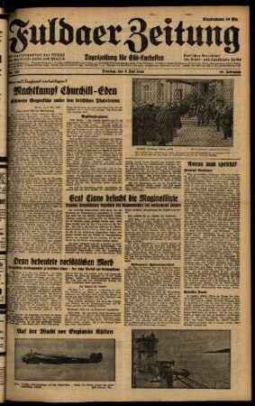 Ausgabe vom Dienstag, den 09. Juli 1940.