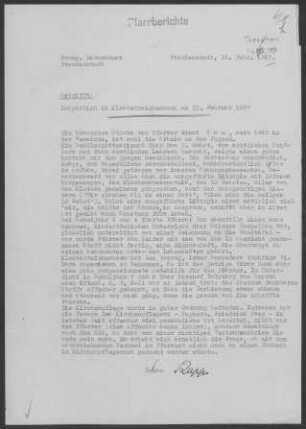 Klosterreichenbach mit Heselbach, Igelsberg und Röt: Inspektionsbericht 1957