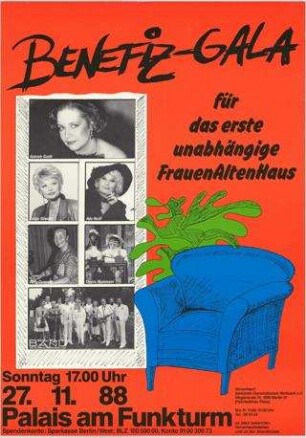 Benefiz-Gala für das erste unabhängige Frauenaltenhaus
