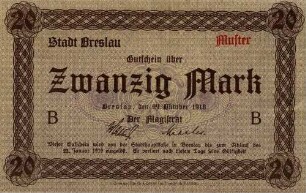 Gutschein - 20 Mark