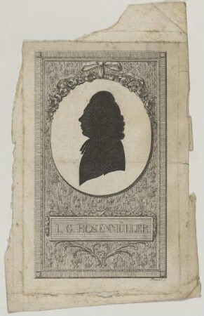 Bildnis des I. G. Rosenmüller