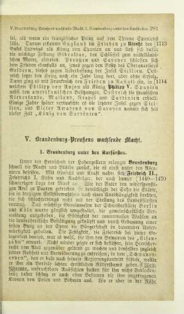 V. Brandenburg-Preußens wachsende Macht