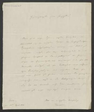 Brief an Jacob Grimm : 10.04.1841
