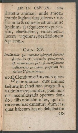Cap. XV. Declaratur quo tempore usurpari debeant ...