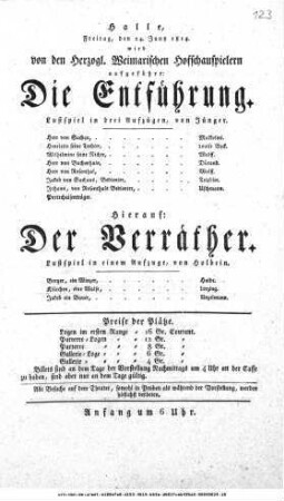 Die Entführung