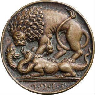 Medaille, 1915