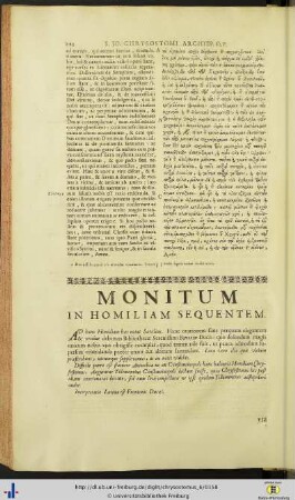 Homilia in illud, Ego Dominus fecit lumen.