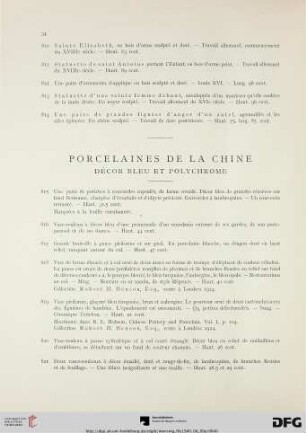 Porcelaines de la chine (Nr. 815-824A)
