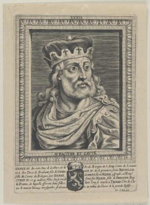 Bildnis des Henry I. de Brabant