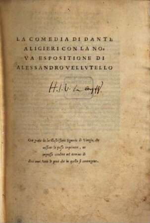 La divina Commedia