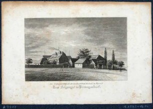 Das Folgengut in Hintergersdorf (Versuchswirtschaft der landwirtschaftlichen Akademie Tharandt)