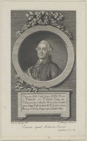 Bildnis des Car. Ans. à Thurn et Taxis