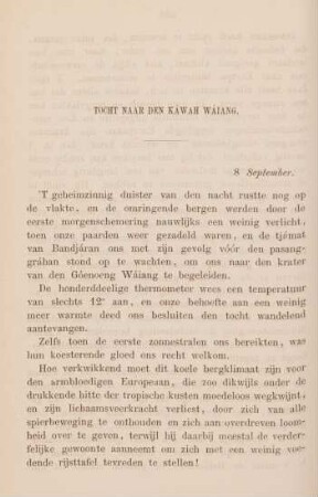 Tocht naar den Káwah Wáiang