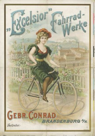 Excelsior Fahrrad-Werke. Gebrüder Conrad, Brandenburg