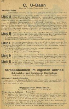 Straßenbahnen im eigenen Betrieb