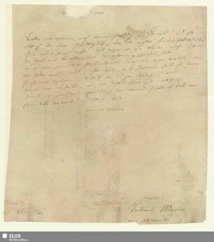 202: Brief von Julius Mosen an Robert Schumann - Mus.Schu.202