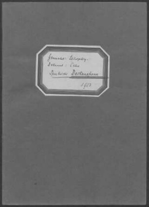 Deckenpfronn: Pfarrbericht 1937