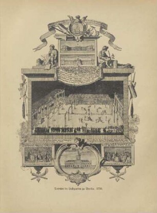 Turnier im Lustgarten zu Berlin. 1750