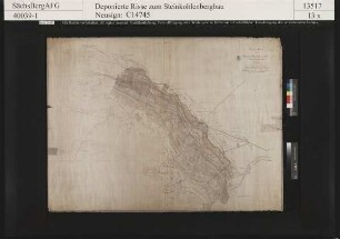 Zauckerode, [Königliches] Steinkohlenwerk, Grubenbaue im Plauenschen Grund (mit Nachbringungen)