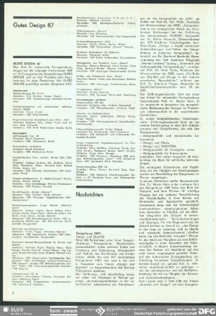 Gutes Design 87 : Gutes Design 87