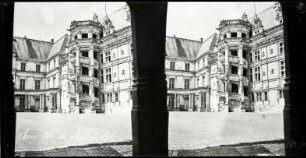 Schloss Blois (Château Royal de Blois). Innenhof
