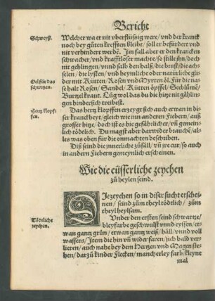 Wie die eüsserliche zeychen zu heylen seind.