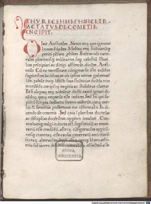 De cometis