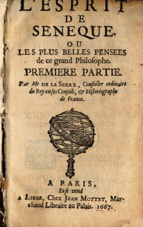 L' esprit de Séneque