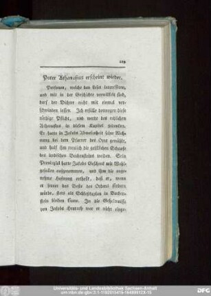 Pater Athanasius erscheint wieder.