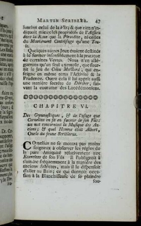 Chapitre VI. - Chapitre X.