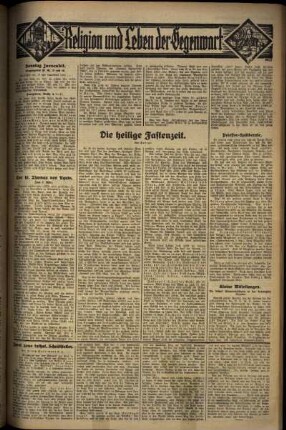 Vierte Ausgabe vom Sonntag, den 09. März 1930.