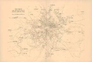 Dichtigkeit der Bevölkerung in Gross-London 1906
