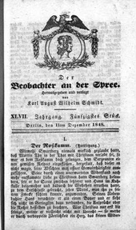 50. Stueck, 11. Dezember 1848