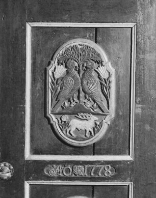 Tauben und Hirsch
