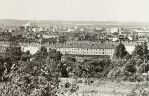 Dresden. Blick vom Plauenschen Ring nach Norden