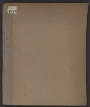 Tragico Dramma per musica - BSB Cod.ital. 414 a