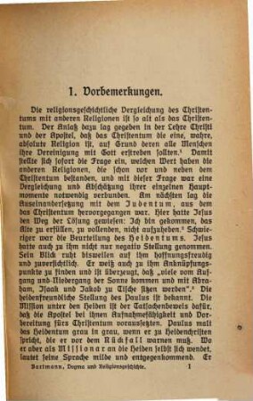 Dogma und Religionsgeschichte : für weitere Kreise dargestellt