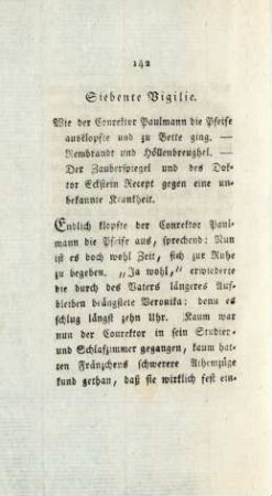 Siebente Vigilie